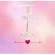 Heart Infinity Earrings