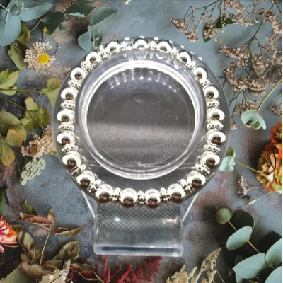 Serenity Flower Bead Bracelet