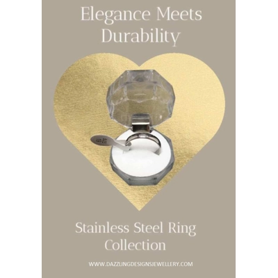 Simple Style Stainless Steel Ring Size 19 Simple Style Stainless Steel Ring Size 19