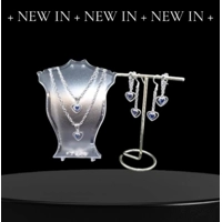 Eternity Heart Sapphire Cable Cha..