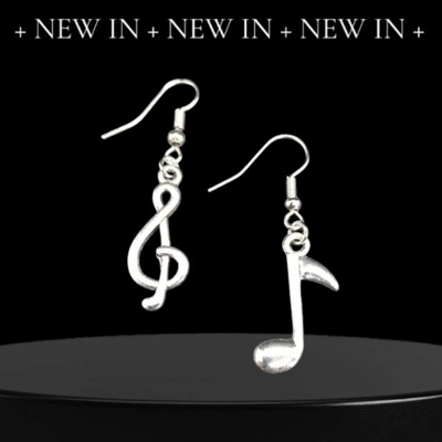 Treble and Quaver Earrings Treble and Quaver Earrings