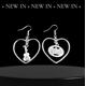 Paracho Guitar and Musical Bar Earrings Paracho Guitar and Musical Bar Earrings