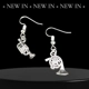 Trombone and Trumpet Earrings Trombone and Trumpet Earrings