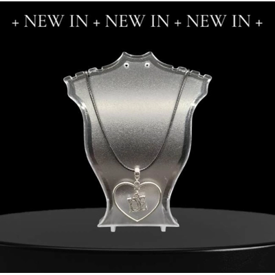 Big LOVE Heart Leather Necklace