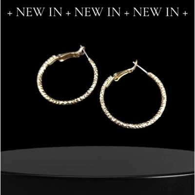 Summer Twist Hoop Earrings - Small Summer Twist Hoop Earrings - Small