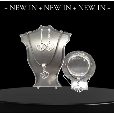 Hearts Entwined Parure with Bracelet