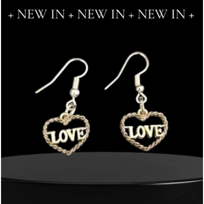 LOVE Heart Earrings LOVE Heart Earrings