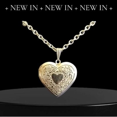 Heart Locket Necklace Heart Locket Necklace
