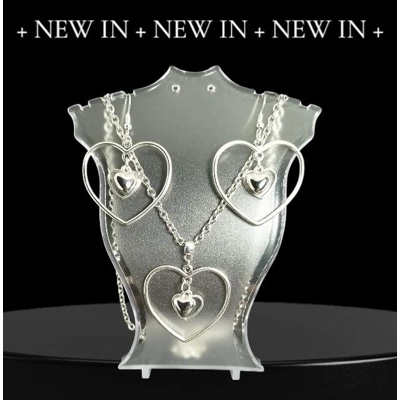 Three times the LOVE Parure - Hook Earrings Three times the LOVE Parure - Hook Earrings