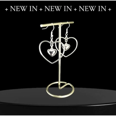 Three times the LOVE Hook Earrings Three times the LOVE Hook Earrings