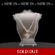 Two Hearts, One LOVE Necklace - Silver