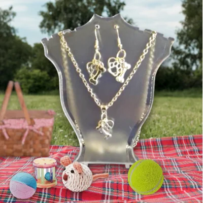PAW Heart Parure
