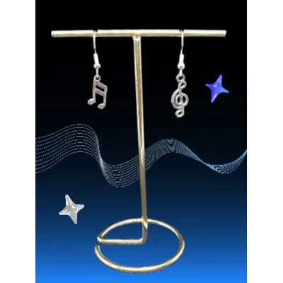 Music Note & Treble Clef Earrings
