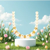 Dazzling Pearl Sparkle Necklace