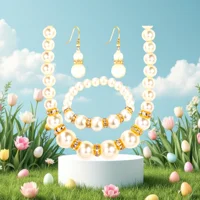 Dazzling Pearl Sparkle Parure