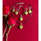 Jade Heart Stone Parure [FULL SET]