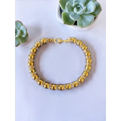 Rhinestone Beaded Bracelet