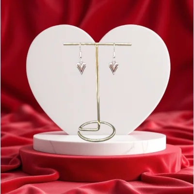 Silver Heart Treasures Earrings
