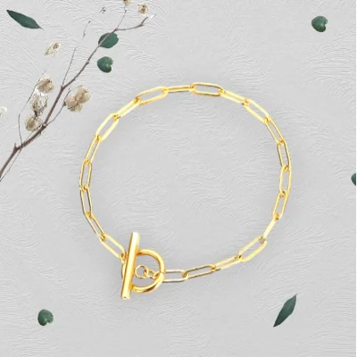 Lariat Chain Bracelet