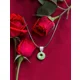 Jade Pendant Necklace - Silver