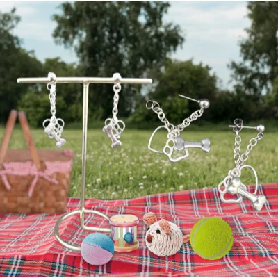 PAW Lovers Studded Earrings