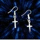 Plain Cross Earrings
