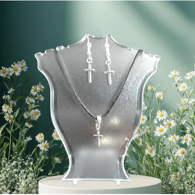Plain Cross Parure