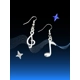 Treble and Quaver Earrings
