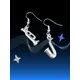 Trumpet and Saxophone Earrings