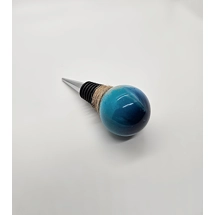 Blue Shine Wine Stopper