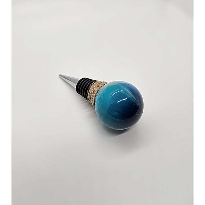 product Image for Blue Shine Wine Stopper