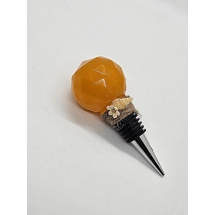 Orange Bulb Wine Stopper