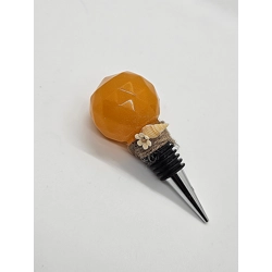 Orange Bulb Wine Stopper