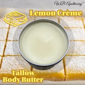 Lemon Crème Tallow Body Butter