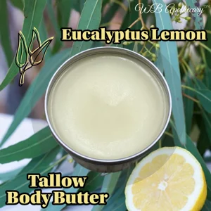 Eucalyptus Lemon Tallow Body Butter