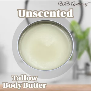 Unscented Tallow Body Butter