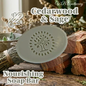 Cedarwood & Sage Nourishing Soap Bar
