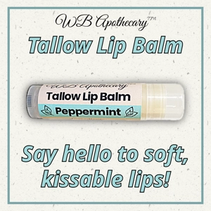 Tallow Lip Balm - Peppermint