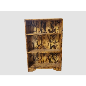 Fractal burnt Book case