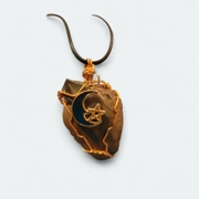 Stone wrapped necklaces