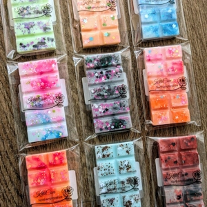 Mystery Wax Melt Snap Bar Box • Autumn Themed • 30g