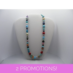 Kitchen Sink Bead Necklace 23