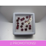Orissa Rhodolite Garnet stones Box of 15