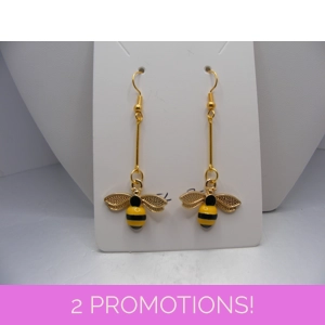 Bee Line earrings