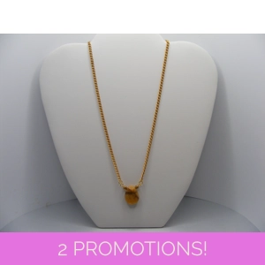 Golden Healer Quartz and Hematine Choker