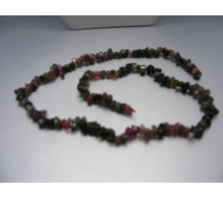 Tourmaline Chip Strand 17"
