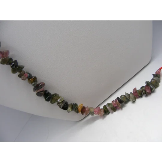 Tourmaline Chip Strand 17"