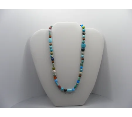 Kitchen Sink Bead Necklace 18" #2