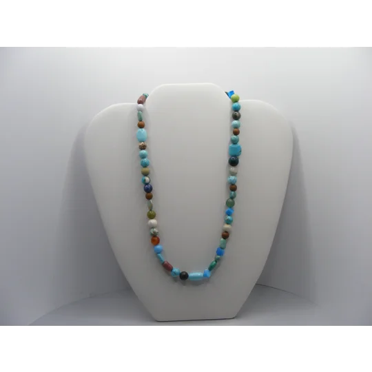 Kitchen Sink Bead Necklace 18" #2