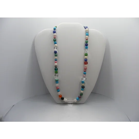 Kitchen Sink Bead Necklace 20"